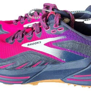 Brooks Cascadia 16 Women’s Size 5 peacoat/Pink/biscuit’ Trail Running Shoes